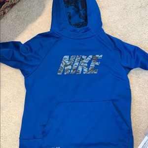 Blue Nike sweater